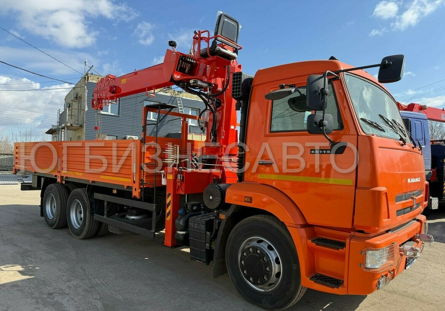 Камаз 65115 с манипулятором КМУ Prosper 706 Фото Камаз 65115 с манипулятором КМУ Prosper 706